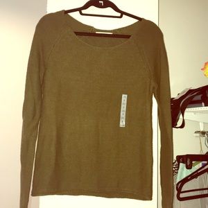 Olive green never worn sweater